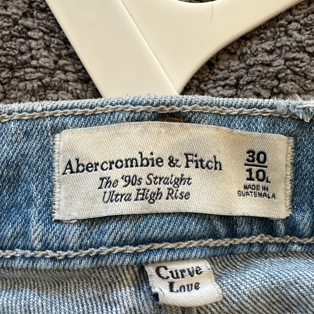 Abercrombie cross front straight jeans